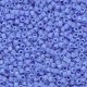 Miyuki delica kralen 11/0 - Matted opaque light blue ab DB-881